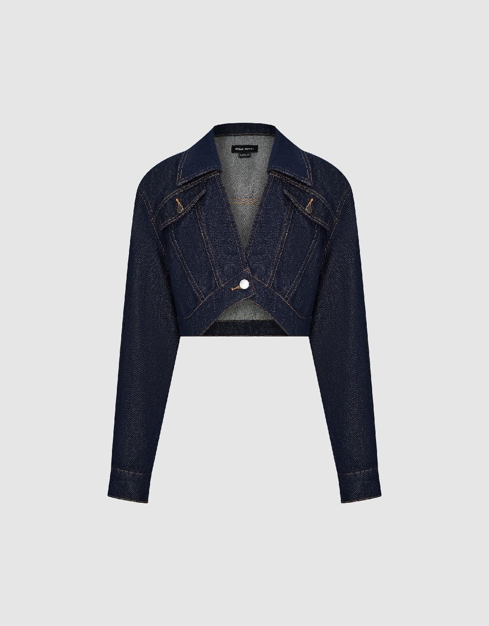 Lapel Denim Shirt sold by Urban Revivo product image thumbnail 2
