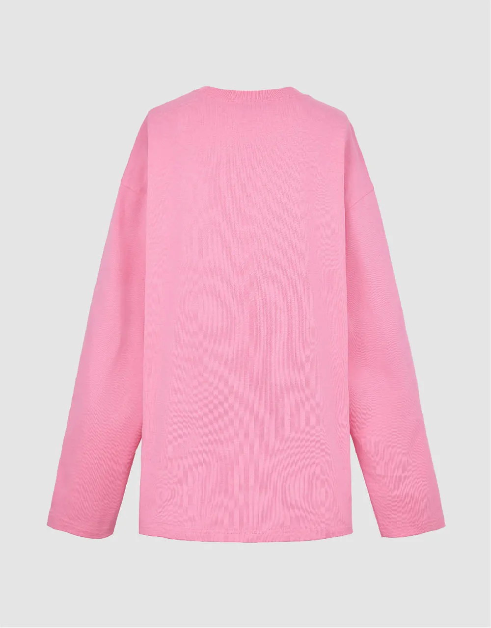 Letter Printed Crew Neck Loose T-Shirt sold by Urban Revivo product image thumbnail 5