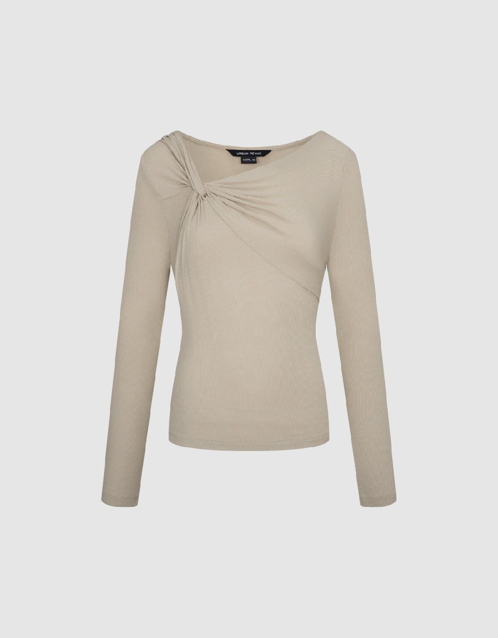 One Shoulder Straight T-Shirt sold by Urban Revivo product image thumbnail 2