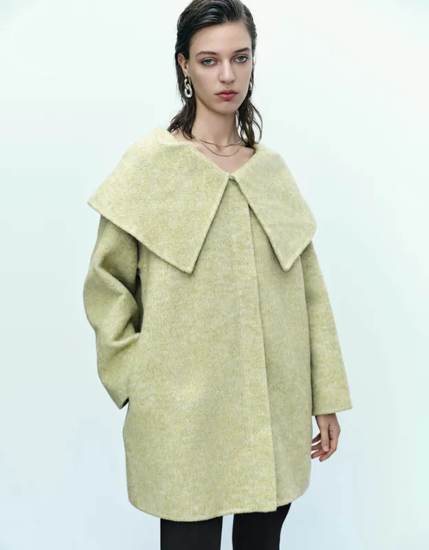 Loose A-Line Coat sold by Urban Revivo