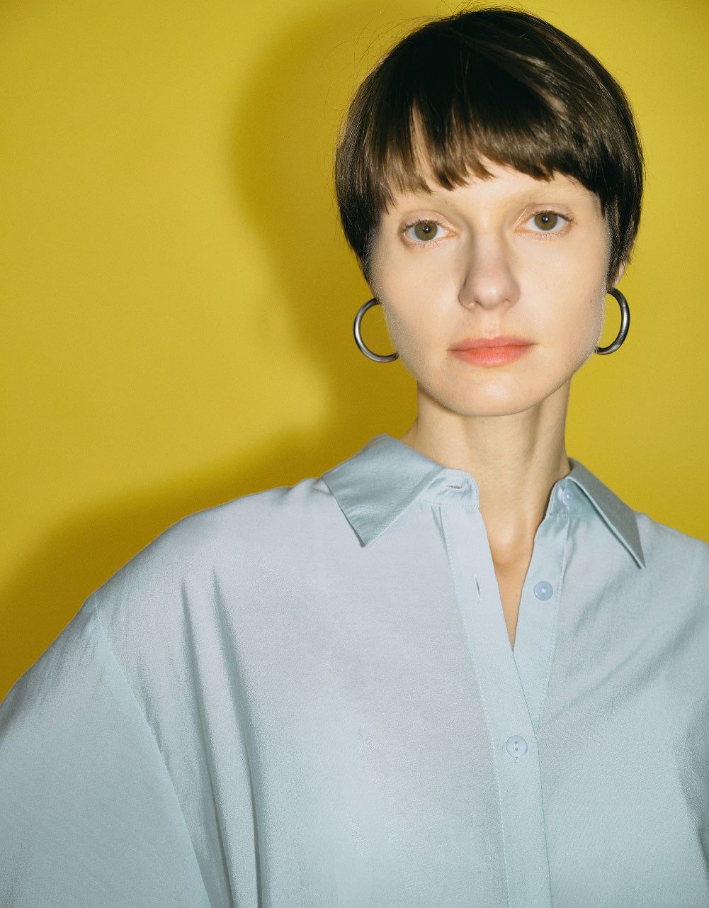 Button Up Thin Shirt sold by Urban Revivo product image thumbnail 5