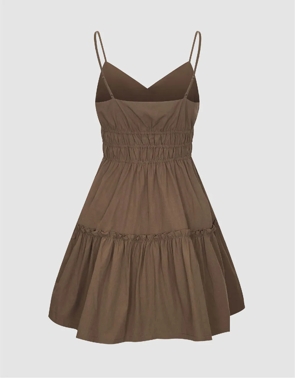 V-Neck A-Line Cami Dress sold by Urban Revivo product image thumbnail 5