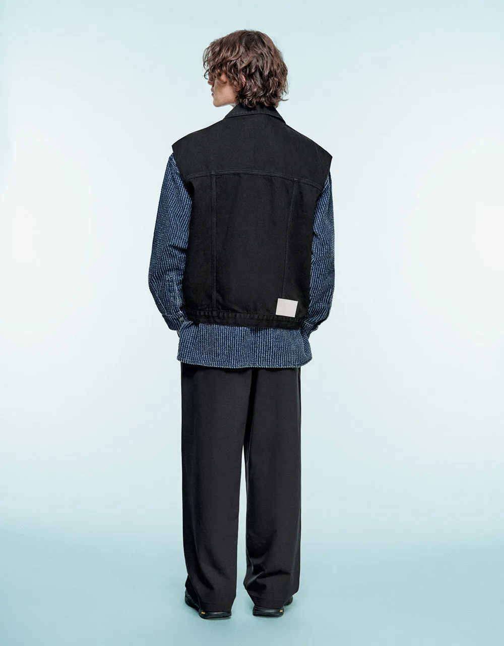 Denim Waistcoat sold by Urban Revivo product image thumbnail 5