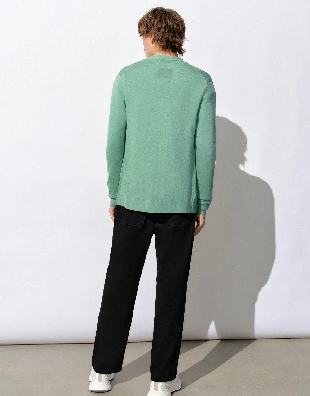 Straight Knitted Cardigan sold by Urban Revivo product image thumbnail 3