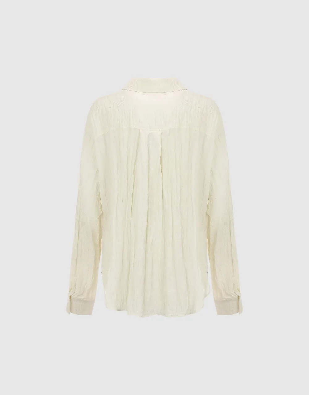 Textured Button Up Shirt sold by Urban Revivo product image thumbnail 5