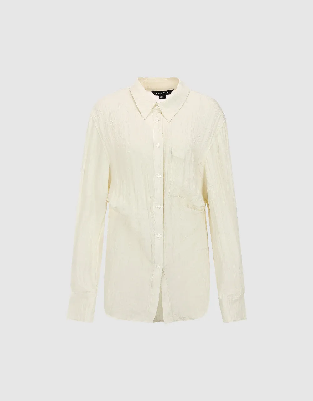 Textured Button Up Shirt sold by Urban Revivo product image thumbnail 2