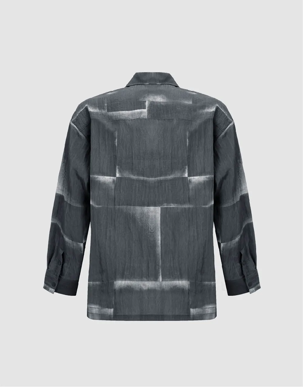 Button Up Straight Loose Shirt sold by Urban Revivo product image thumbnail 5