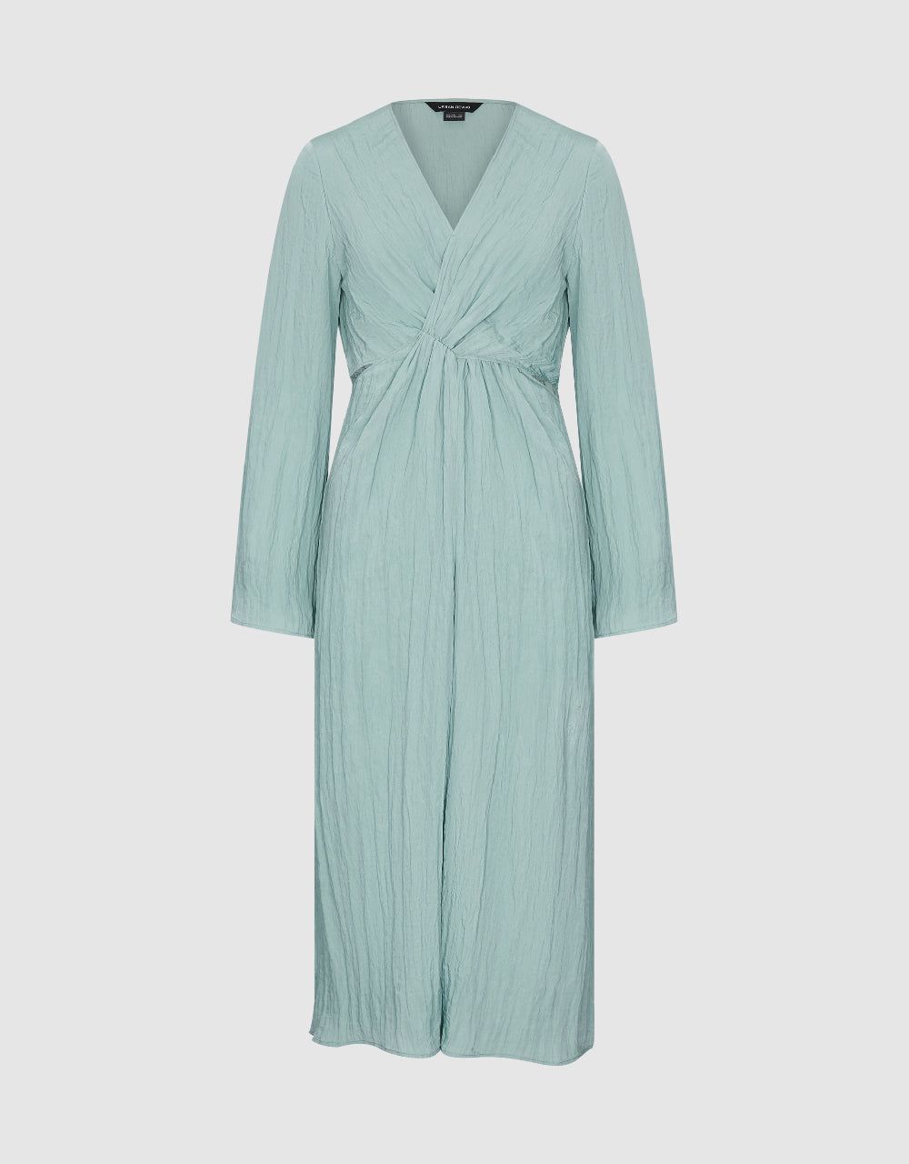 Textured Surplice Front A-Line Dress sold by Urban Revivo product image thumbnail 5