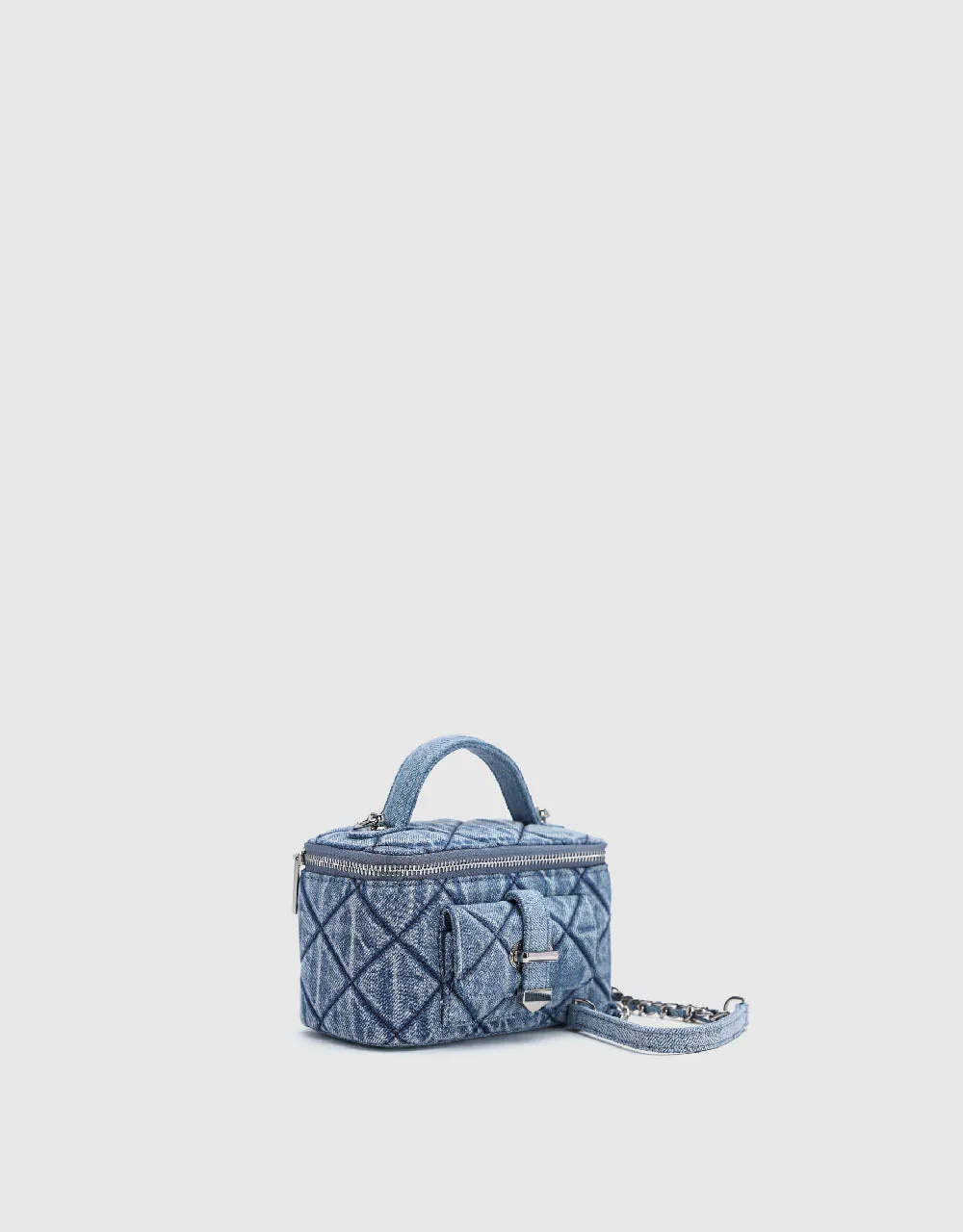 Embossed Denim Box Bag sold by Urban Revivo product image thumbnail 2