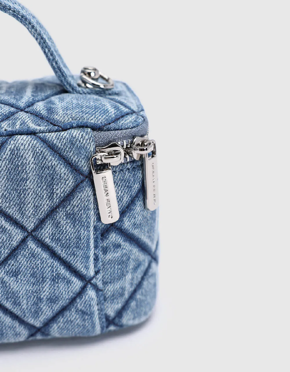 Embossed Denim Box Bag sold by Urban Revivo product image thumbnail 5