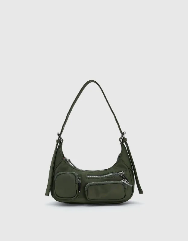 Multi-Pocket Baguette Bag sold by Urban Revivo