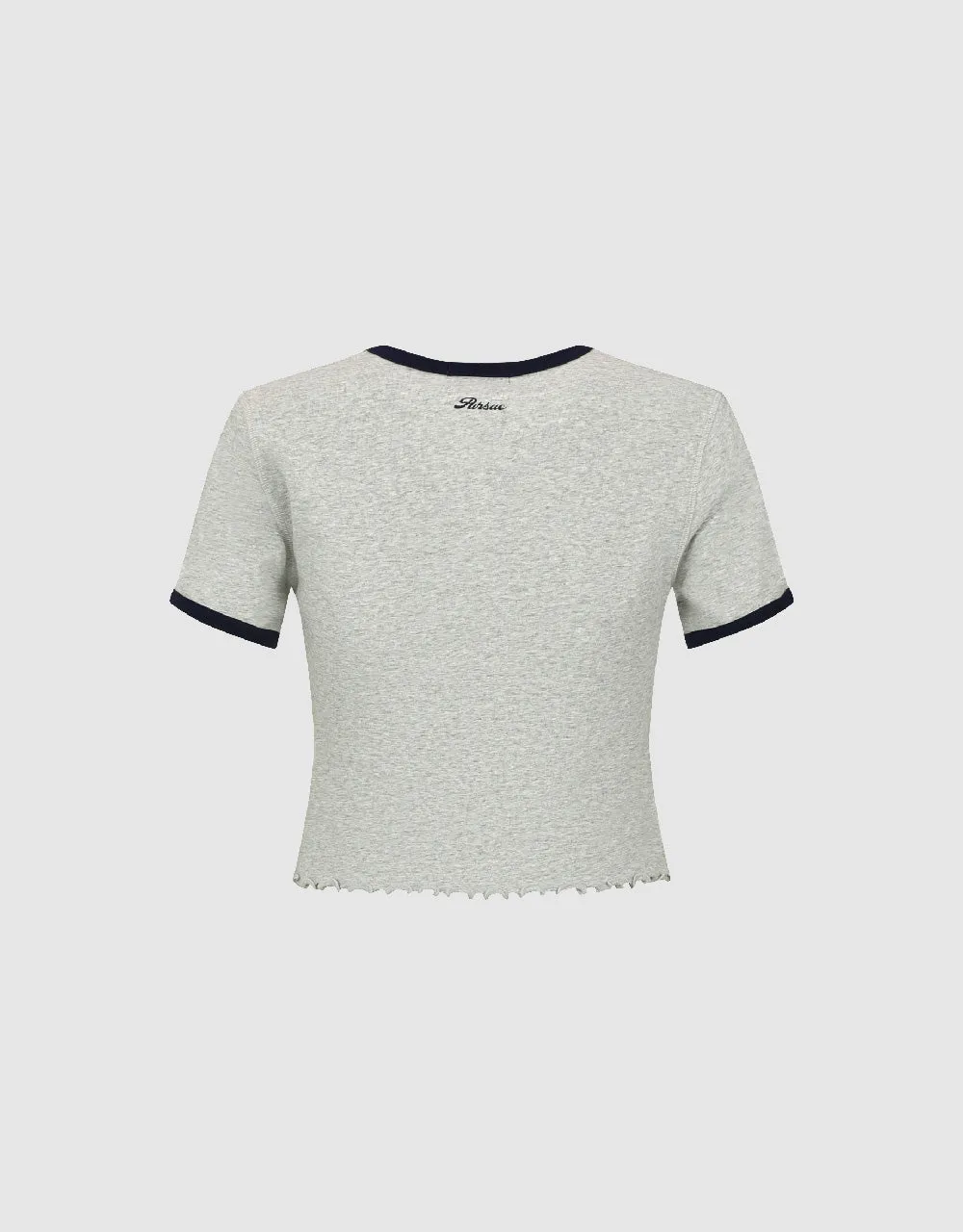 Crew Neck Skinny T-Shirt sold by Urban Revivo product image thumbnail 5