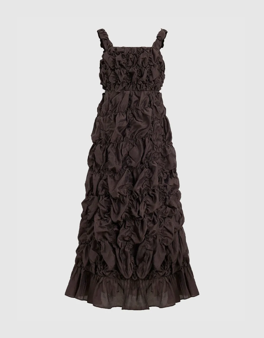 Sleeveless Square-cut Collar A-Line Dress sold by Urban Revivo product image thumbnail 2