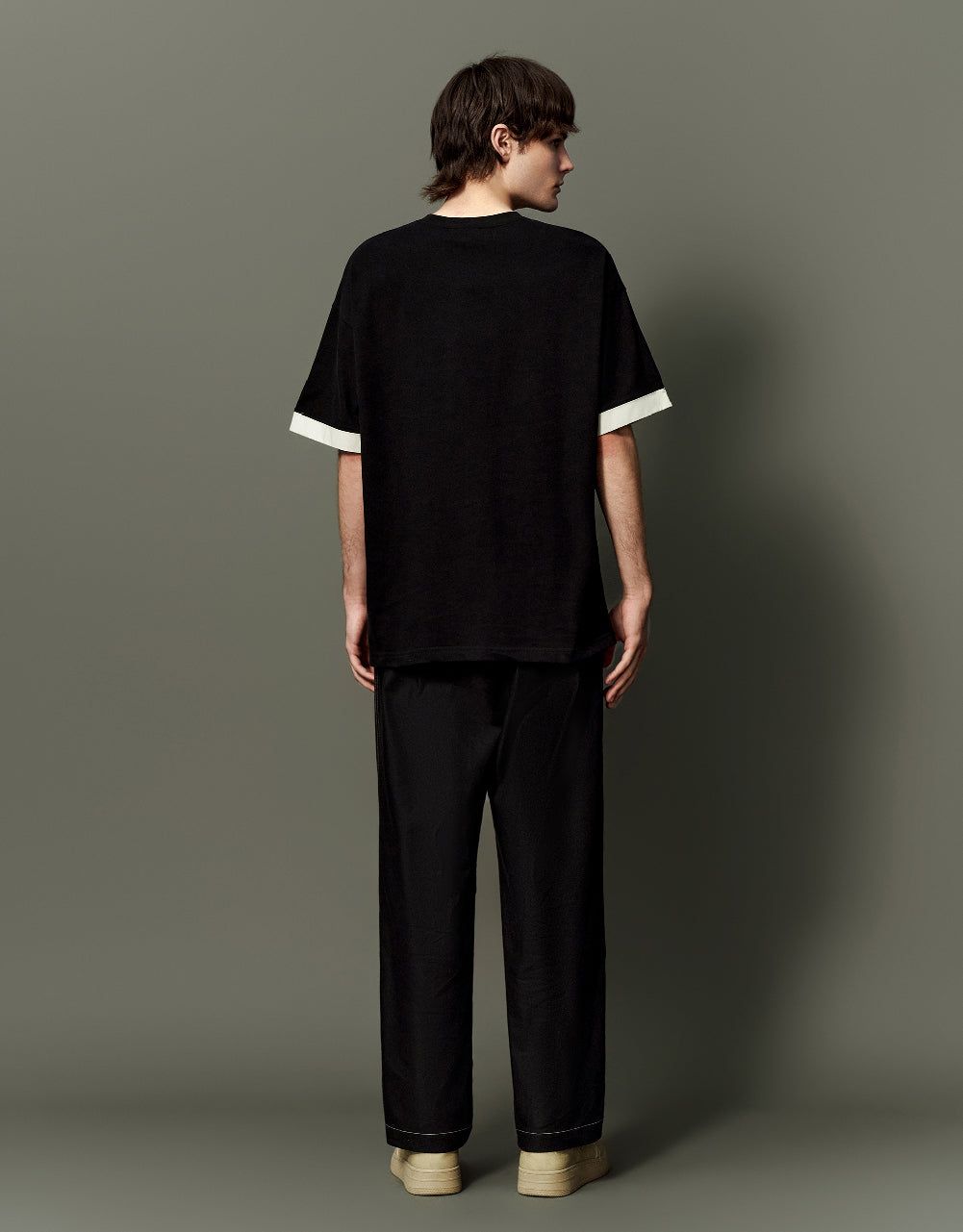 Knitted Crew Neck T-Shirt sold by Urban Revivo product image thumbnail 3