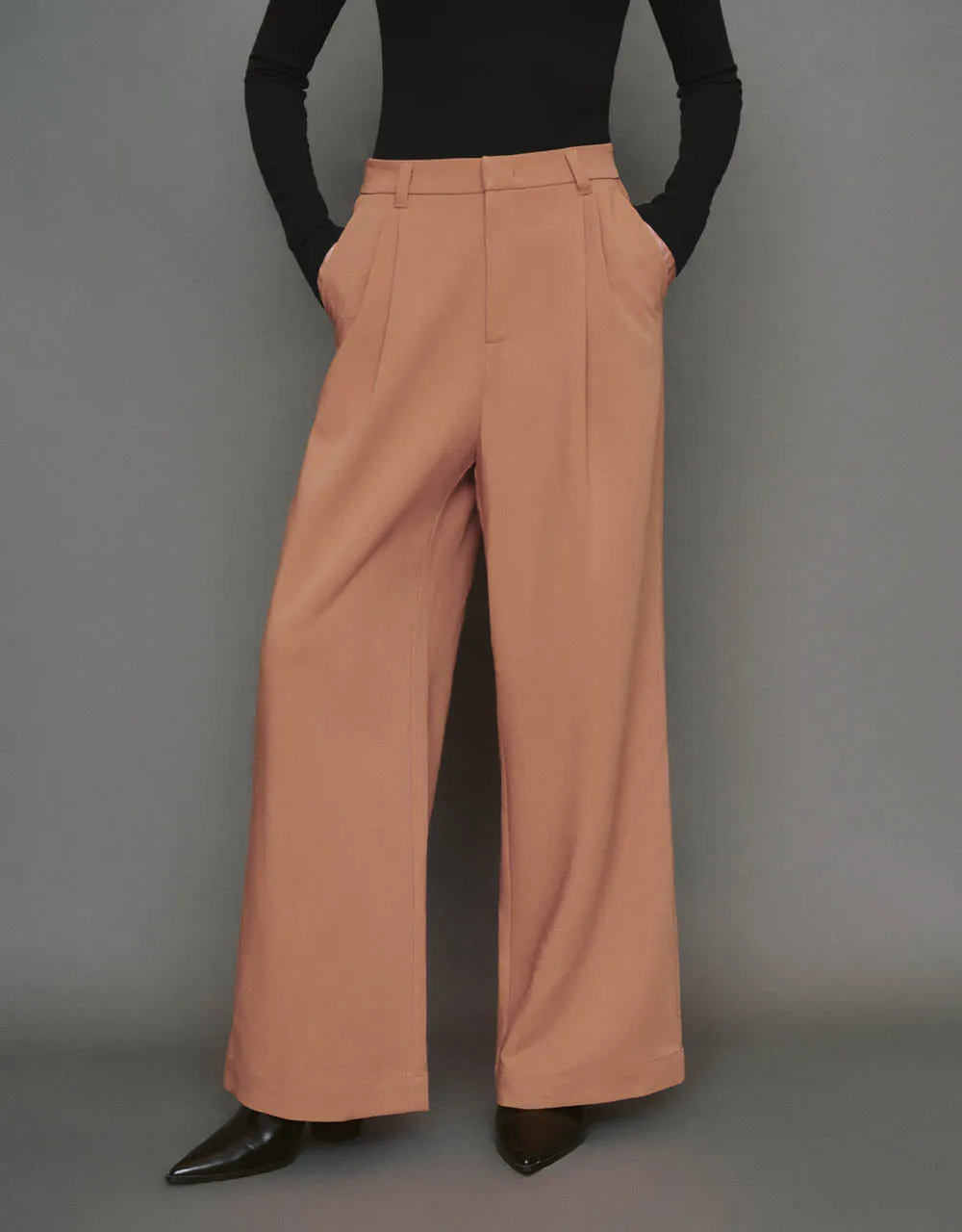 Wide-Leg Loose Pants sold by Urban Revivo product image thumbnail 2