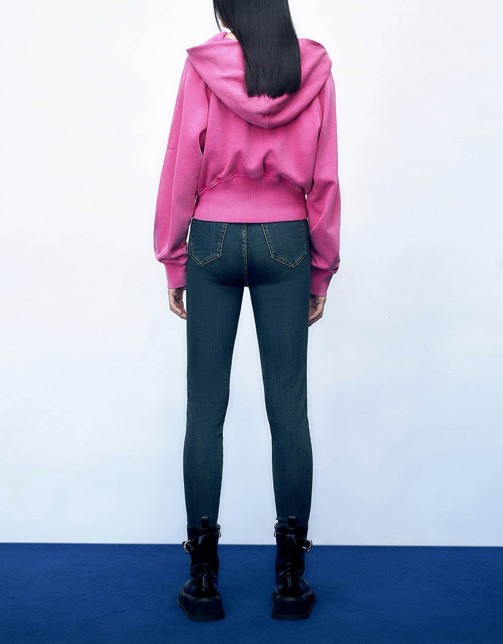 Raw Hem Skinny Jeans sold by Urban Revivo product image thumbnail 5