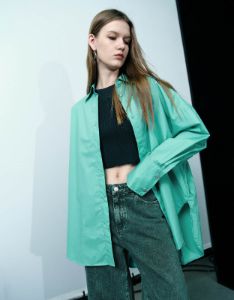 Button Up Loose Shirt sold by Urban Revivo
