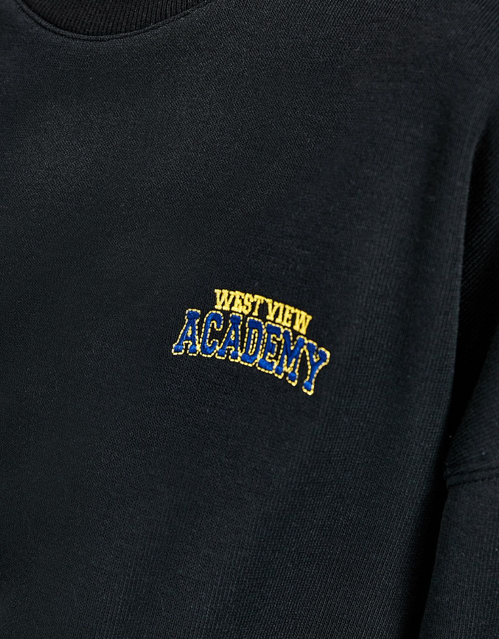 Letter Embroidery Drop Shoulder Sweatshirt sold by Urban Revivo product image thumbnail 5