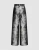 Printed Loose Wide-Leg Pants sold by Urban Revivo