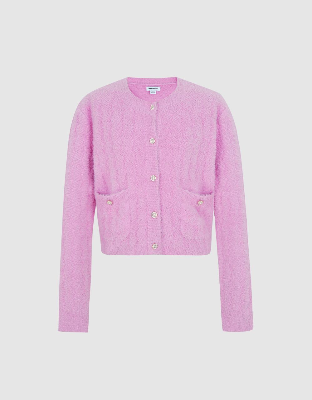 Fluffy Knit Cardigan sold by Urban Revivo product image thumbnail 2