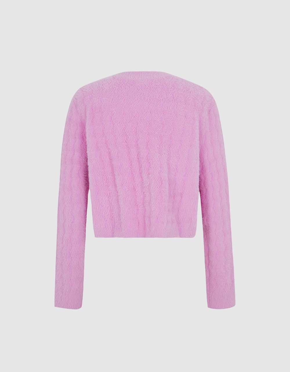 Fluffy Knit Cardigan sold by Urban Revivo product image thumbnail 4