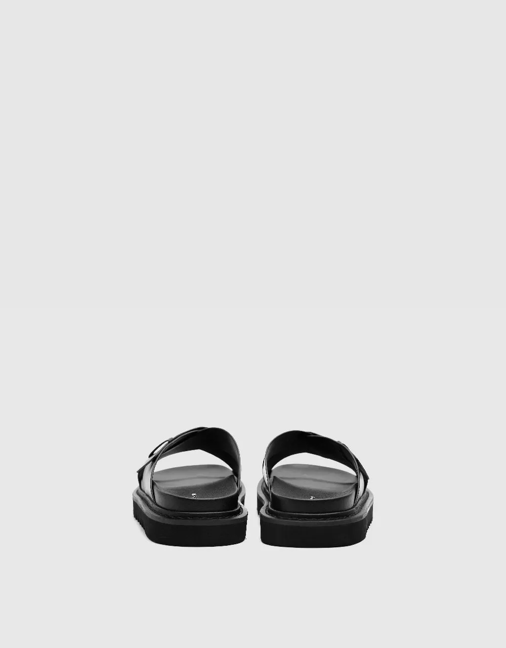 Vegan Leather Round Toe Slippers sold by Urban Revivo product image thumbnail 5