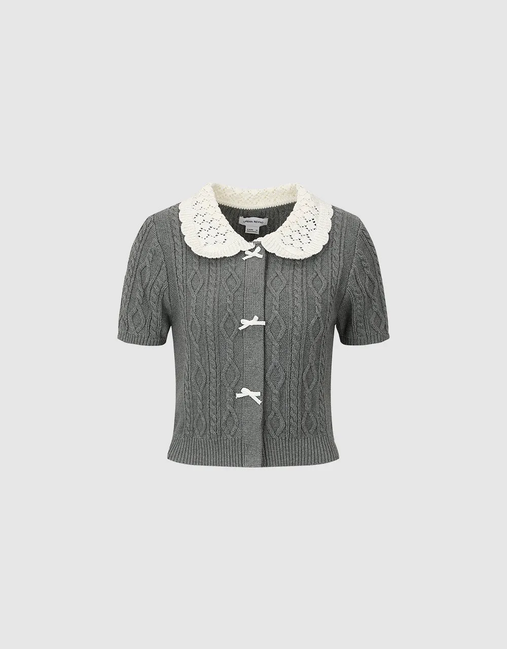 Skinny Knitted Cardigan sold by Urban Revivo product image thumbnail 2