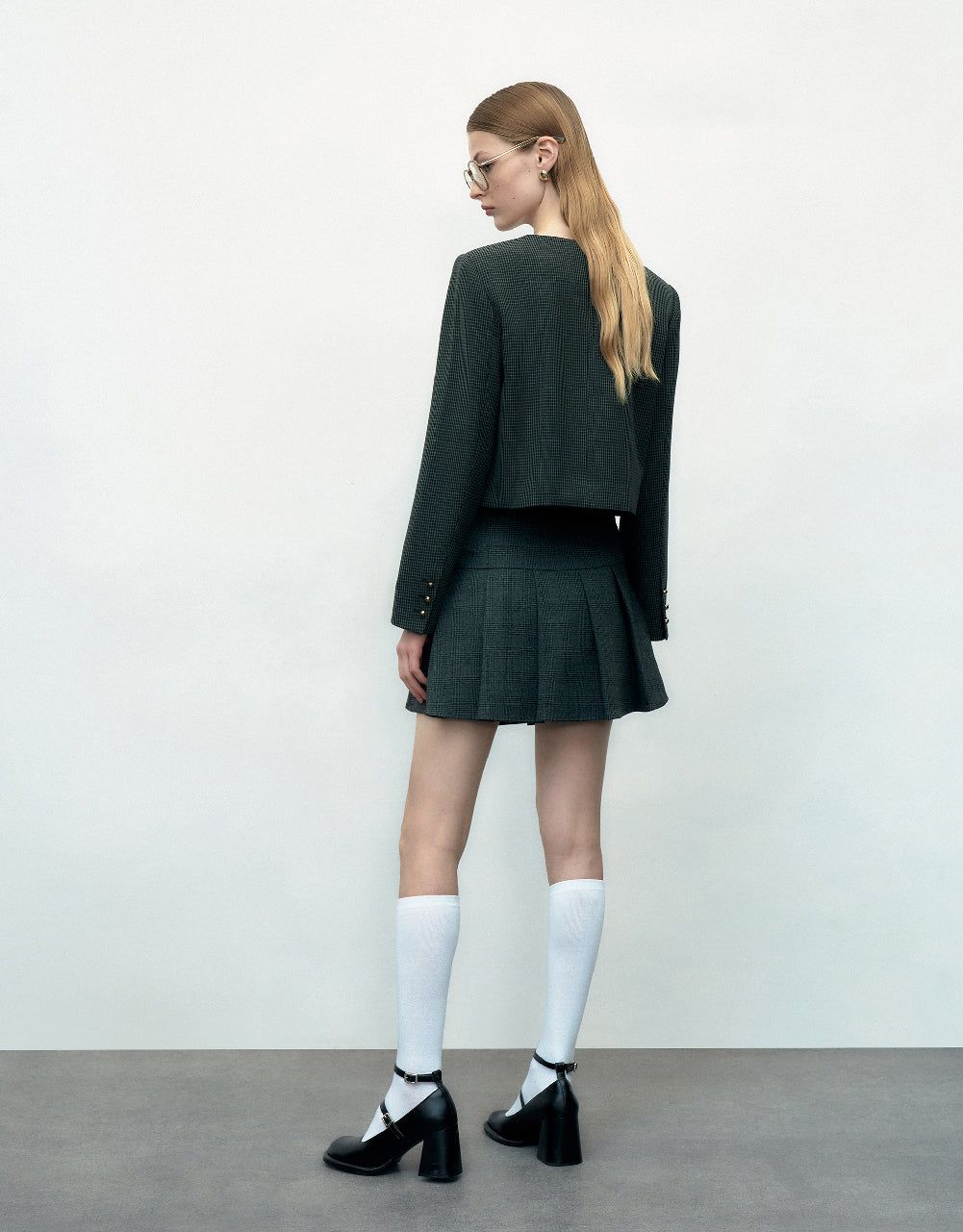 Crew Neck Straight Jacket sold by Urban Revivo product image thumbnail 4