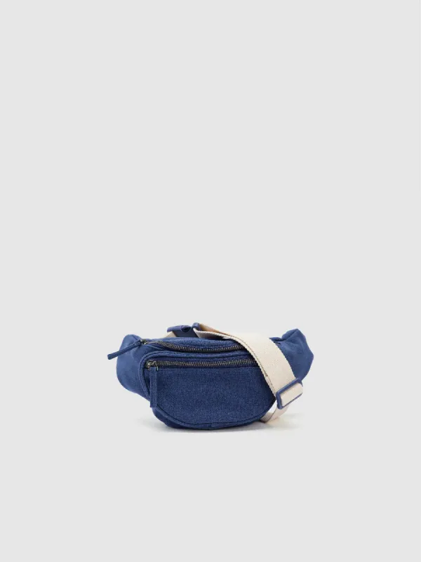 Denim Fanny Pack made by Urban Revivo