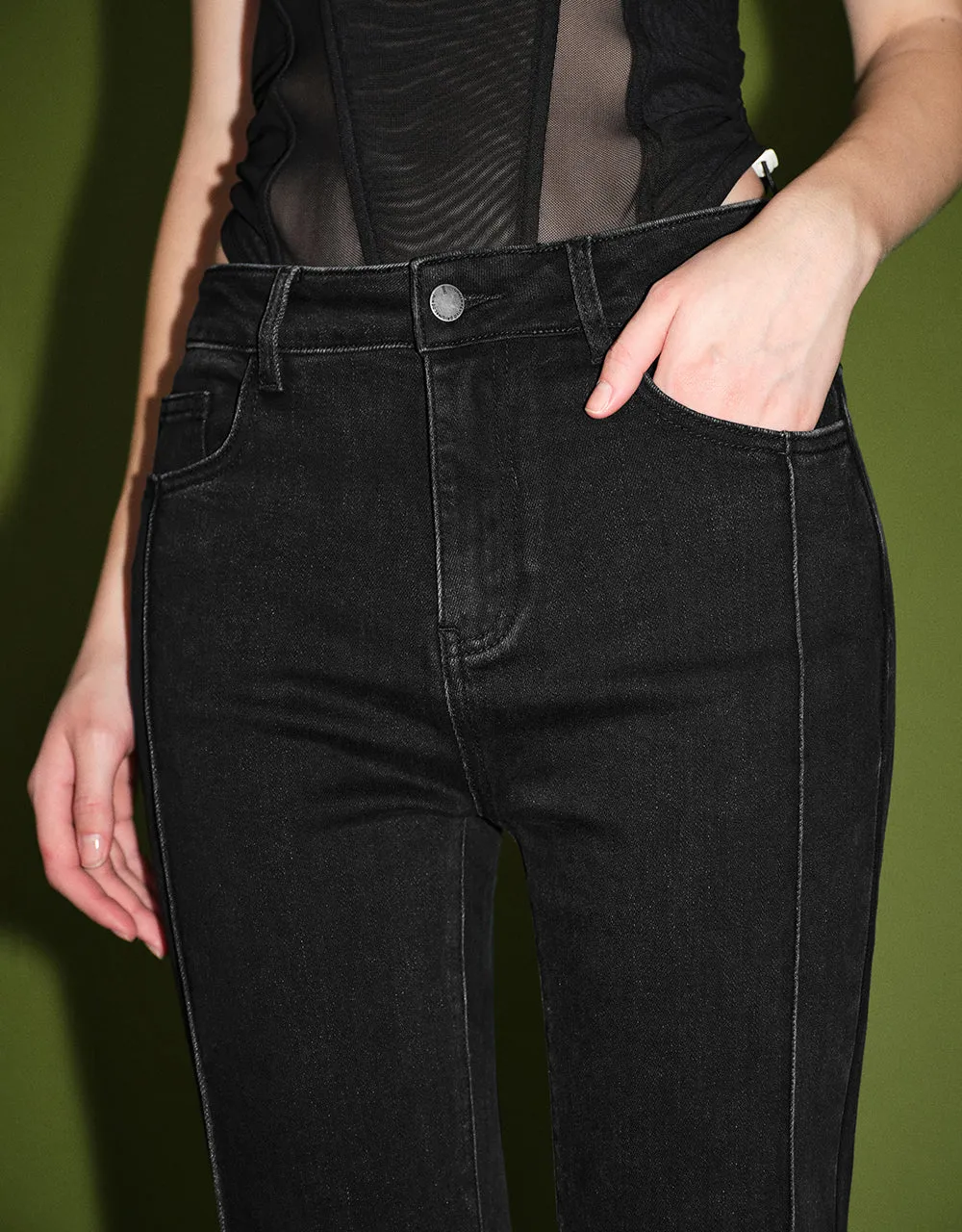 Flare Jeans sold by Urban Revivo product image thumbnail 5