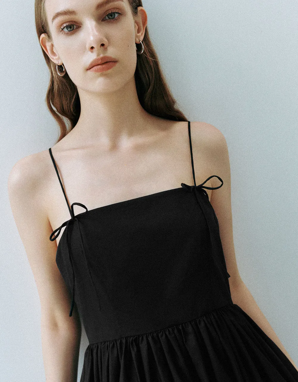 Bubble Hem A-Line Cami Dress sold by Urban Revivo product image thumbnail 4