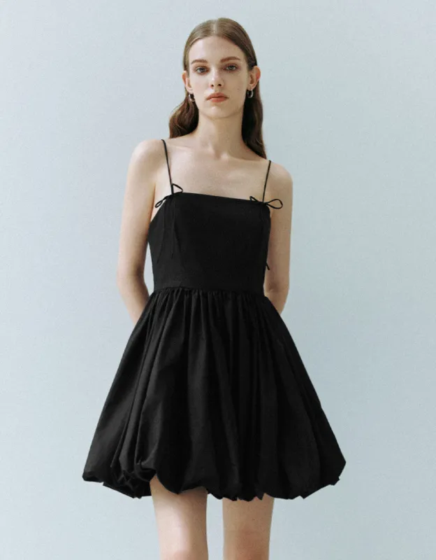 Bubble Hem A-Line Cami Dress sold by Urban Revivo