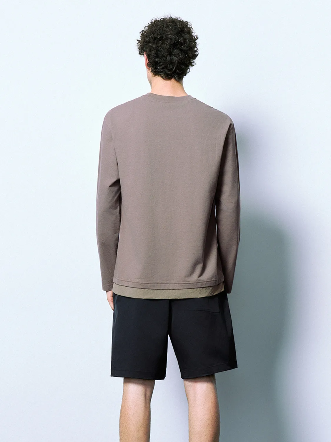 Crew Neck Loose T-Shirt sold by Urban Revivo product image thumbnail 3