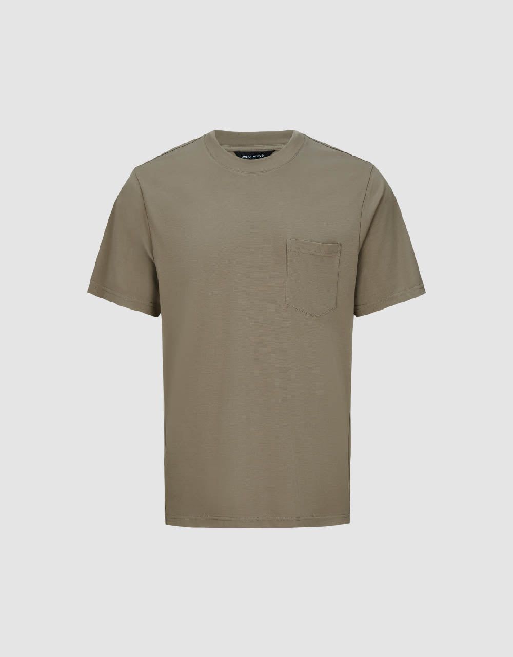 Crew Neck Loose T-Shirt sold by Urban Revivo
