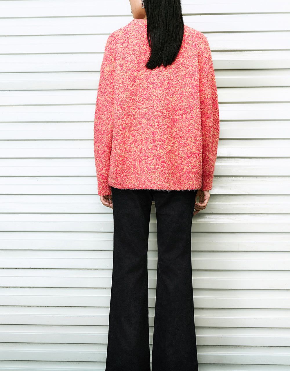 Crew Neck Loose Sweater sold by Urban Revivo product image thumbnail 4