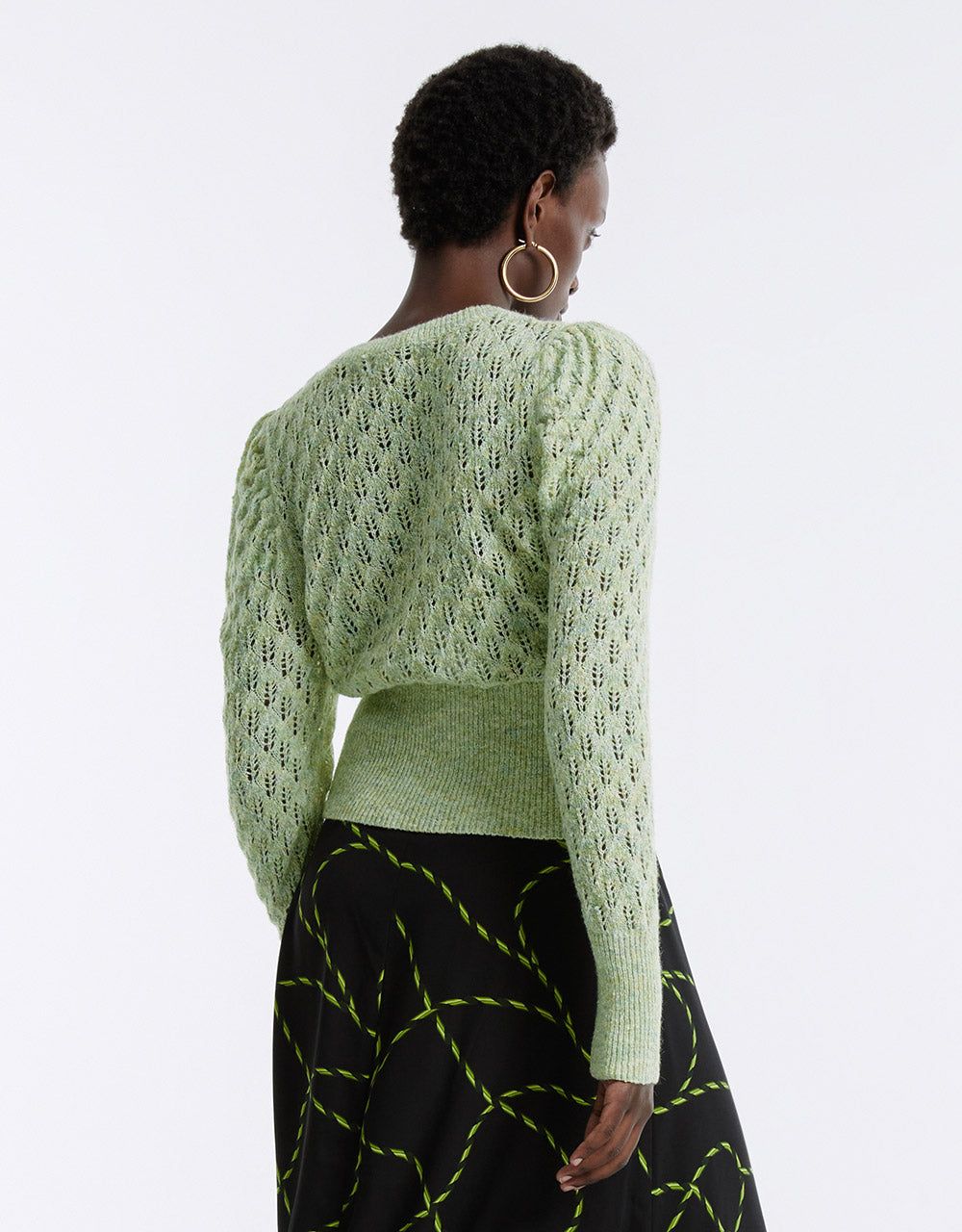 Pointelle Sweater sold by Urban Revivo product image thumbnail 4