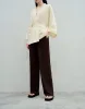 Thin Knitted Wide-Leg Pants sold by Urban Revivo