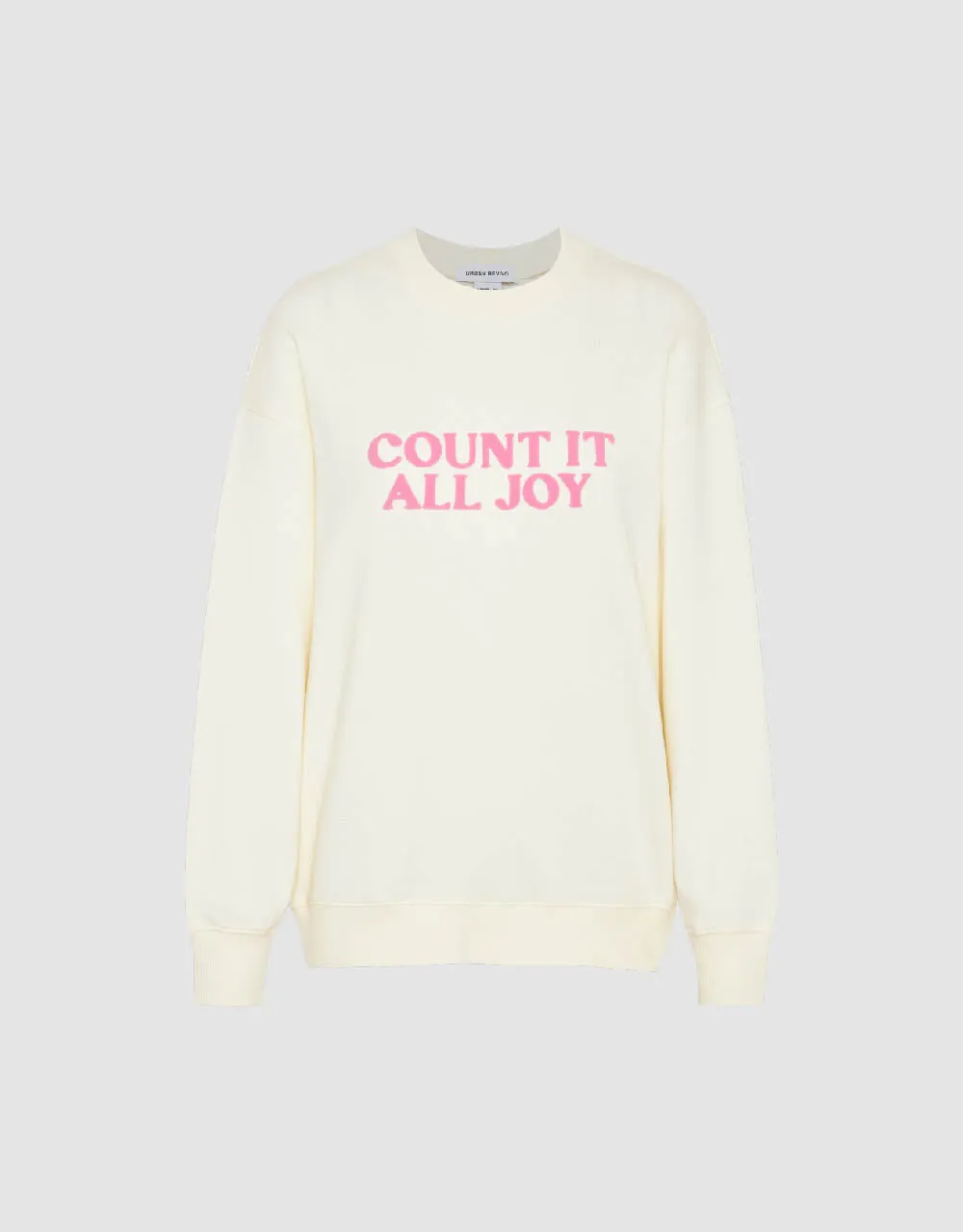 Letter Embossed Crew Neck Loose T-Shirt sold by Urban Revivo product image thumbnail 2