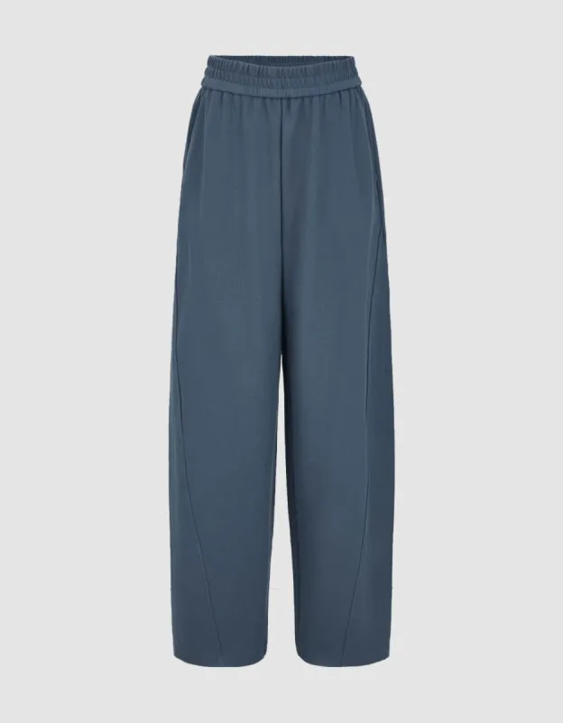 Elastic Waist Knitted Carrot Fit Pants sold by Urban Revivo
