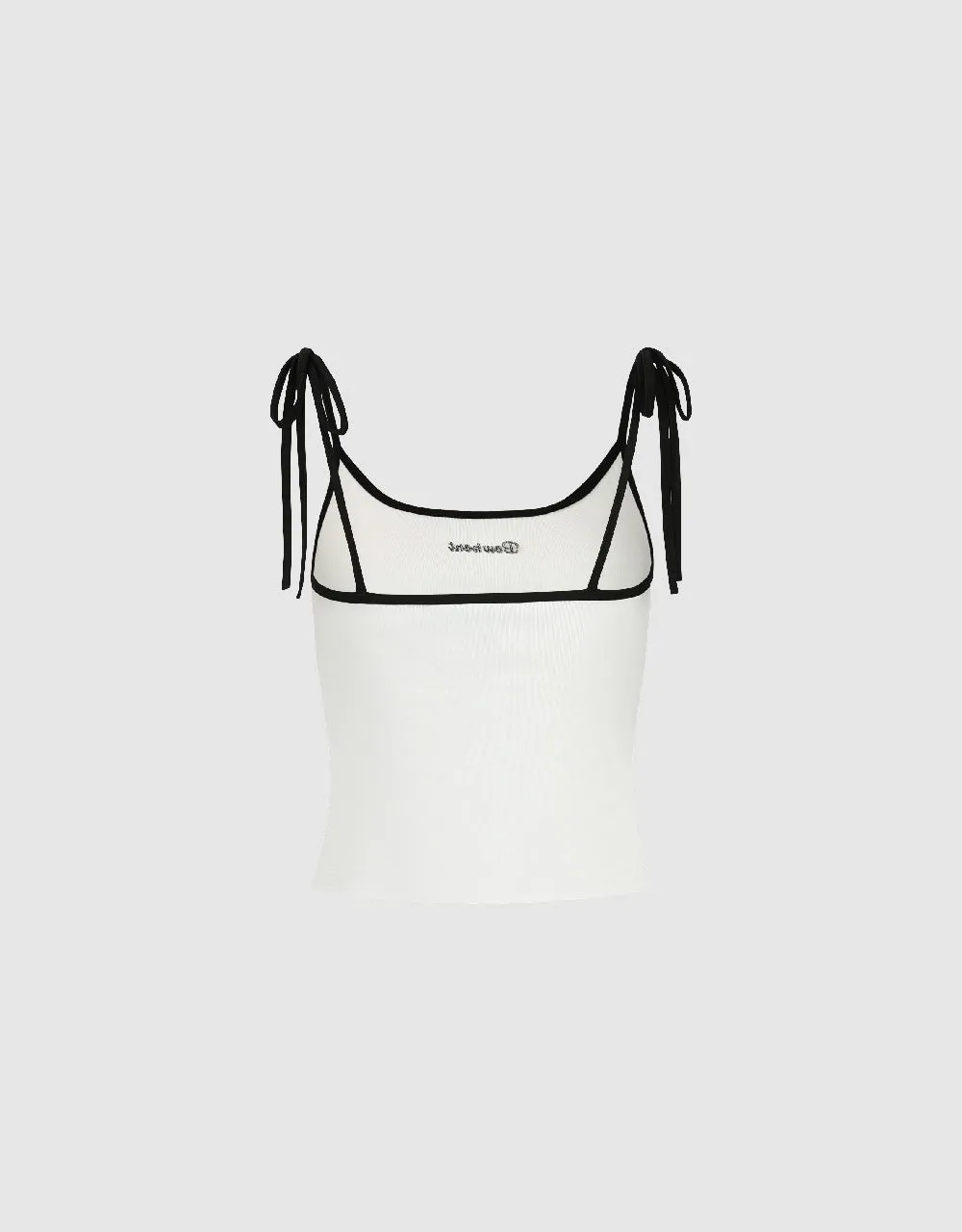 U Neck Cami Tank Top sold by Urban Revivo product image thumbnail 5