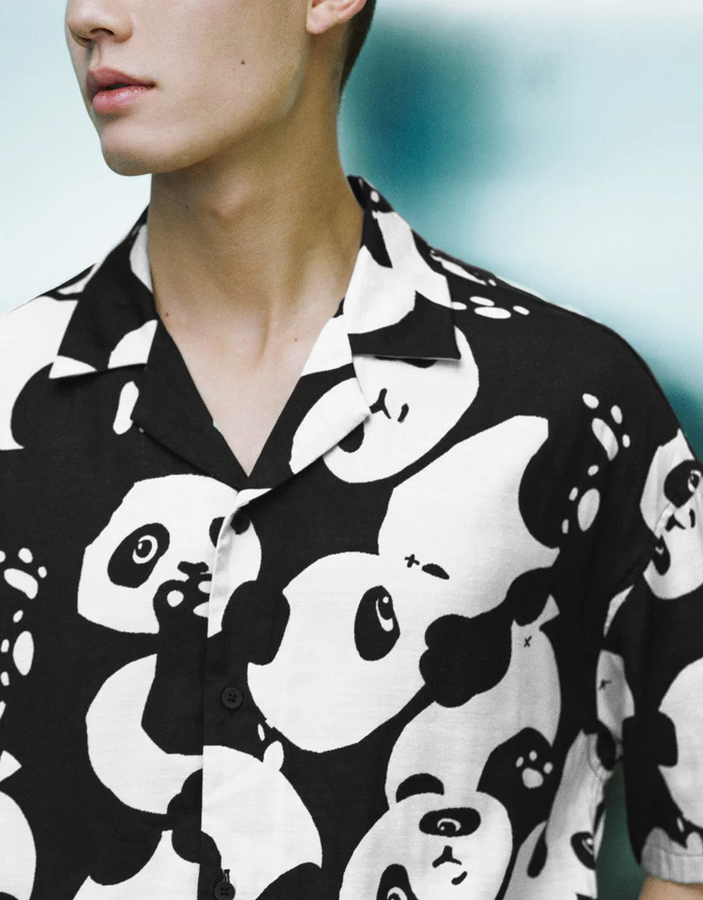 Printed Loose Shirt sold by Urban Revivo product image thumbnail 4
