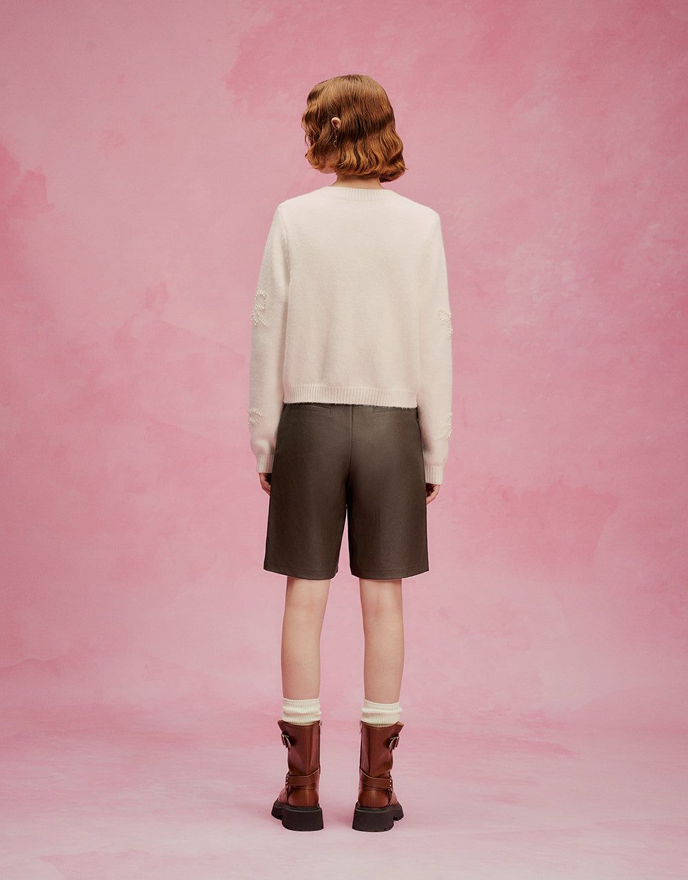 Crew Neck Knitted Cardigan sold by Urban Revivo product image thumbnail 4