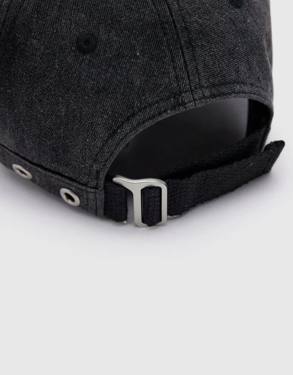 Letter Embroidered Denim Baseball Cap sold by Urban Revivo product image thumbnail 5