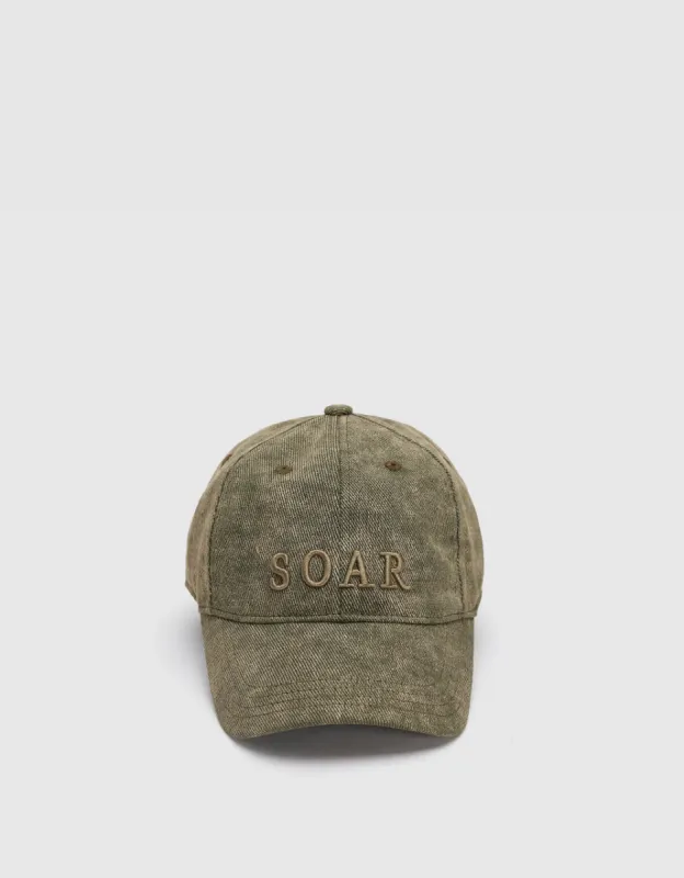 Letter Embroidered Baseball Cap sold by Urban Revivo