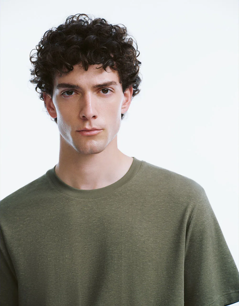 Crew Neck Knitted T-Shirt sold by Urban Revivo product image thumbnail 4