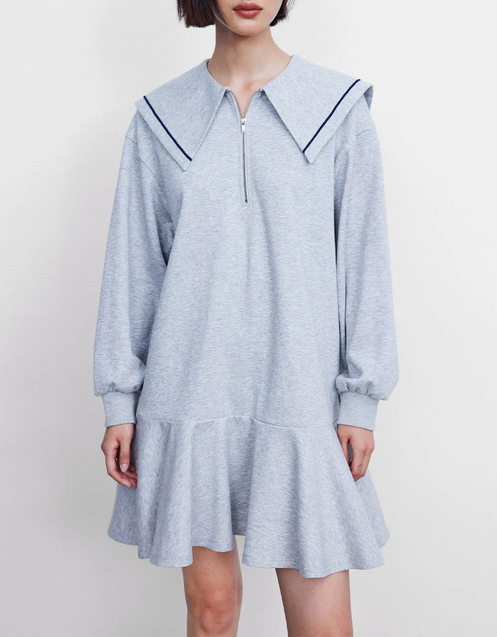 Ruffled Cotton Dress sold by Urban Revivo product image thumbnail 2