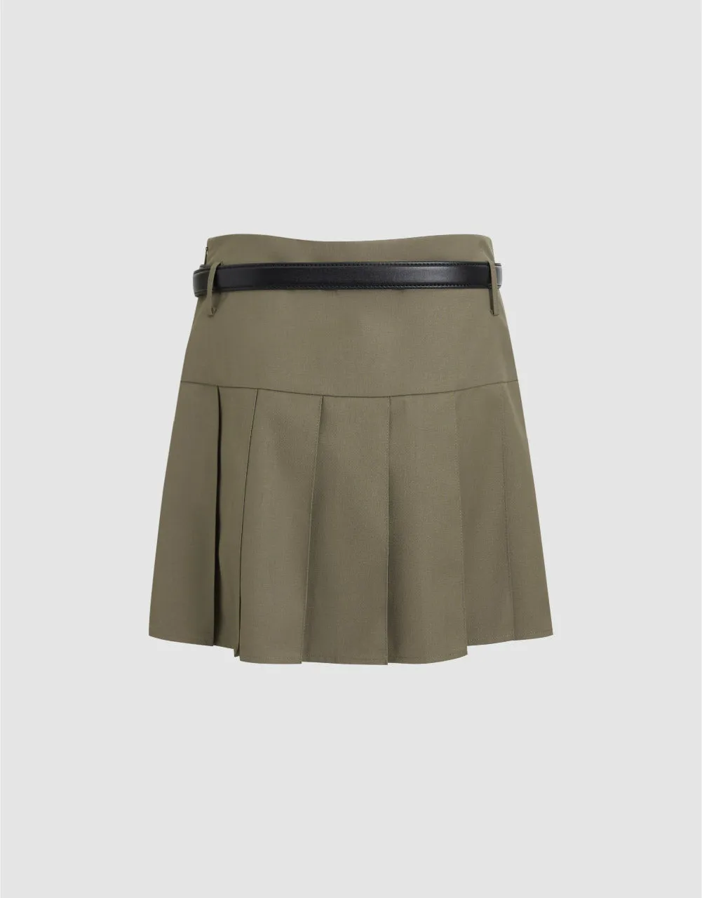 Pleated Mini Skirt With Belt sold by Urban Revivo product image thumbnail 3