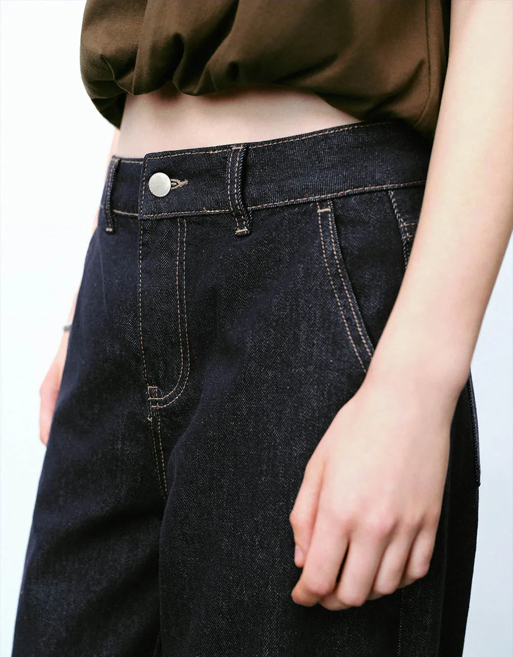 Wide-Leg Jeans sold by Urban Revivo product image thumbnail 5