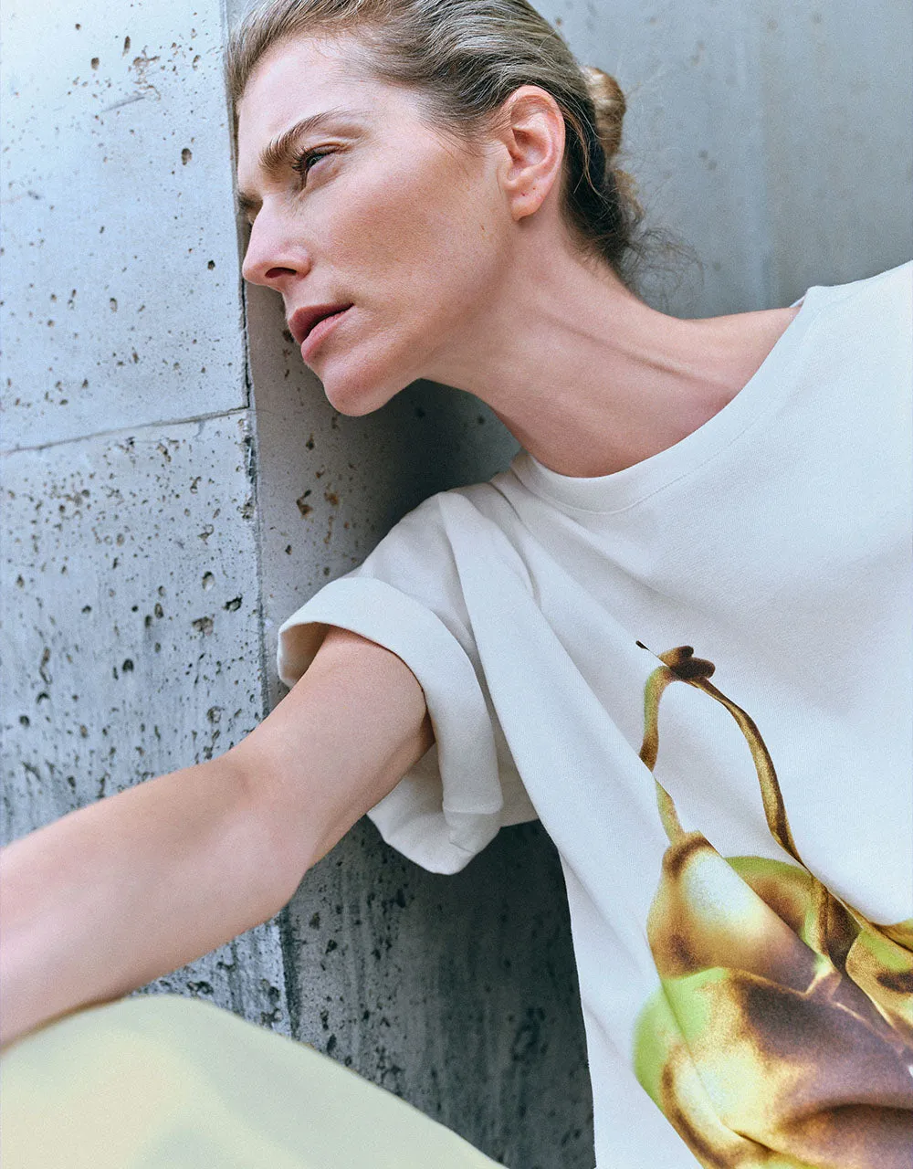 Printed Crew Neck T-Shirt sold by Urban Revivo product image thumbnail 4