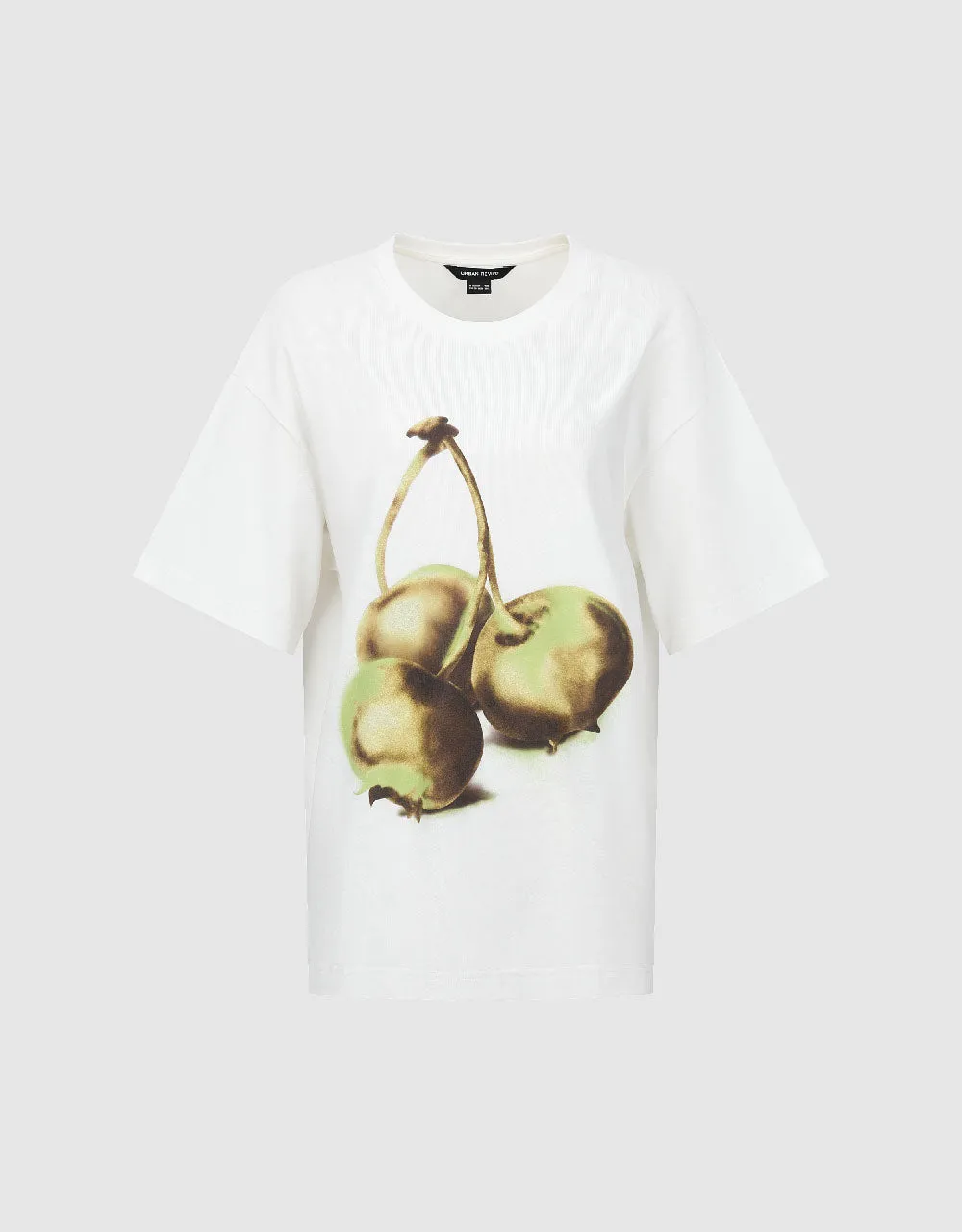 Printed Crew Neck T-Shirt sold by Urban Revivo product image thumbnail 2
